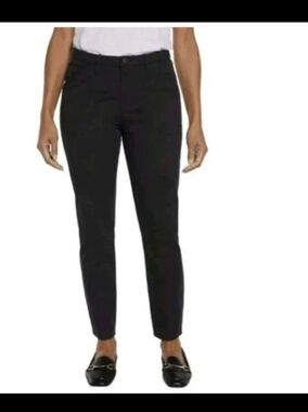 Banana Republic Ladies' High Rise Twill Pant Black Women's Size 10 New With Tag